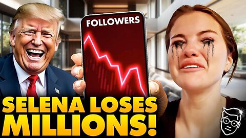 Selena Gomez Loses 1 Million Followers, Fans Furious After Crying Trump Deportations Video!!