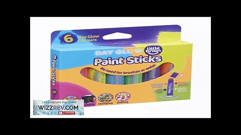 Little Brian Paint Sticks Day Glow 6 pk Review