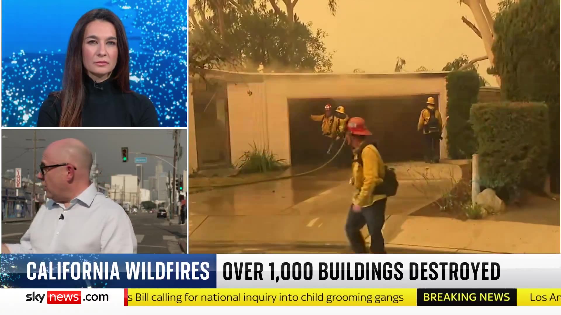 Mayor Karen Bass Refuses to Answer Reporters Questions About Fire