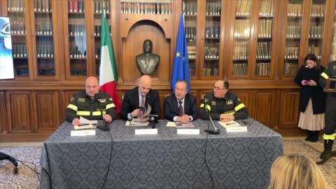 PALERMO - NAUFRAGIO BAYESIAN, BENEMERENZA AL COMANDO DEI VIGILI DEL FUOCO (27.02.25)