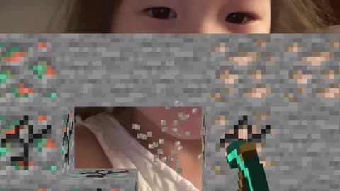 Daughter Hijacks Phone to Film Her Own Video! 😂📱 #shorts #minecraft