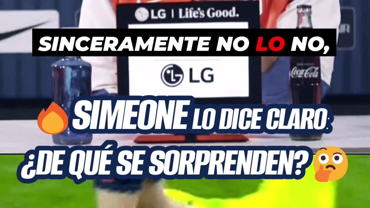 🔥 SIMEONE LO DICE CLARO: ¿DE QUÉ SE SORPRENDEN? 🤔⚽