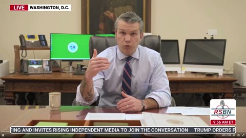 WATCH: DOD Secretary Pete Hegseth Updates the Public on Deadly Plane Crash in D.C. - 1/30/25