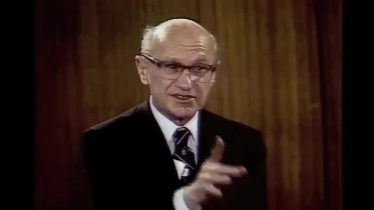 Milton Friedman explains why redistribution of wealth often does more harm than good.
