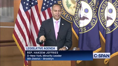 REP. JEFFRIES: "We are not sent to Washington to invade Greenland, rename the Gulf of Mexico