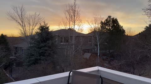 A beautiful sunrise 🌅