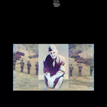 Private Eddie Slovik faces execution for desertiononly US troop #Colourized footage 🇺🇸 🎥