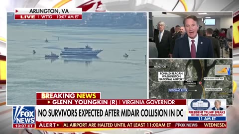 Gov. Youngkin on DC plane crash: Something went 'massively wrong'