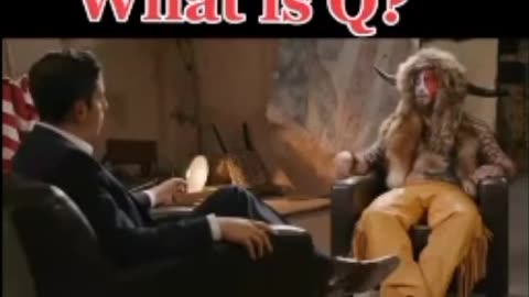 What is Q? ...ask Jacob Chansley