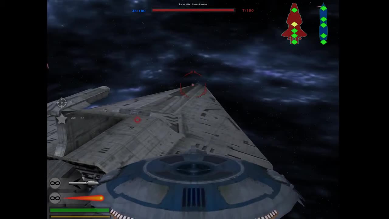 Star Wars: Battlefront 2: Space Mygeeto: CIS Gunship Run