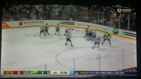 CHI vs MIN - Wild Tied 2-2
