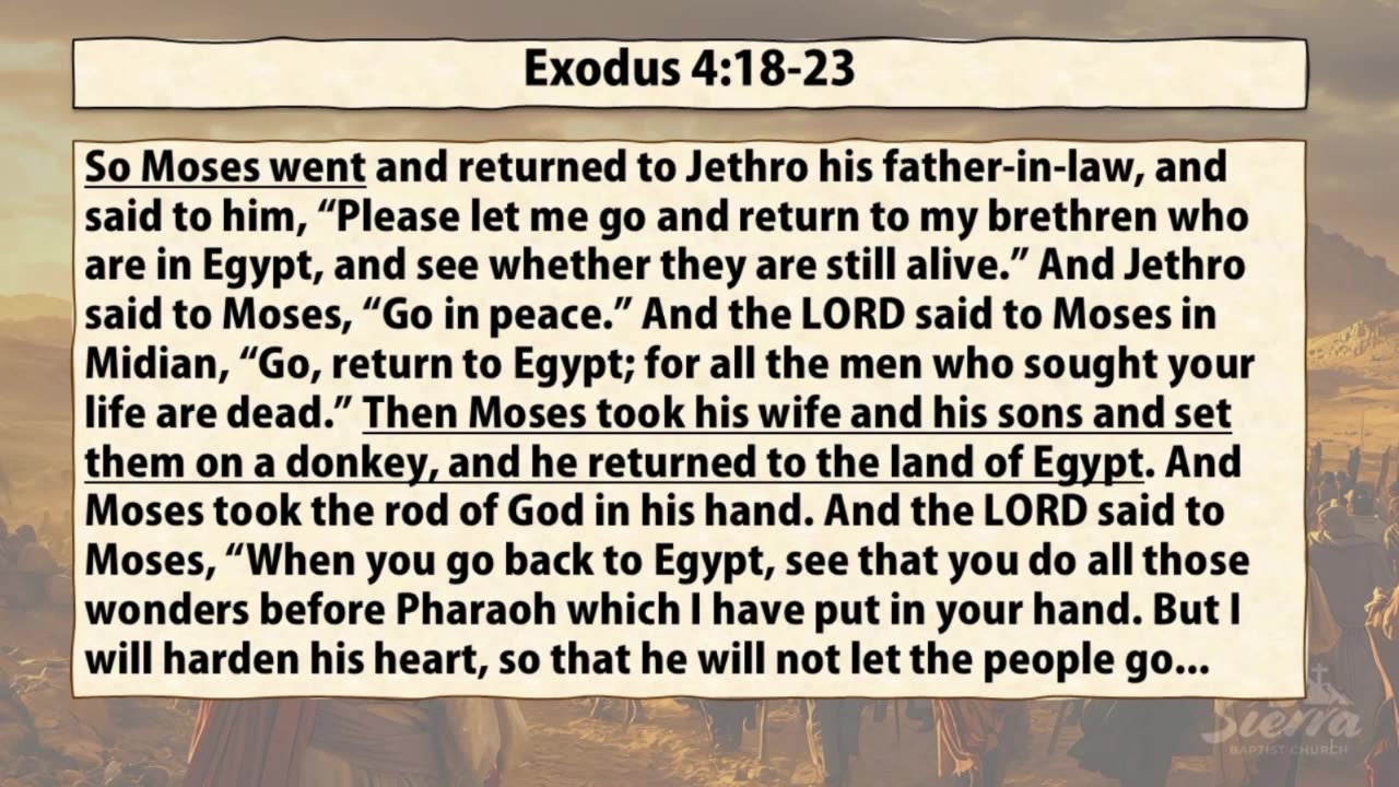 The Process of Preparing God's Messengers - Exo. Less. 05