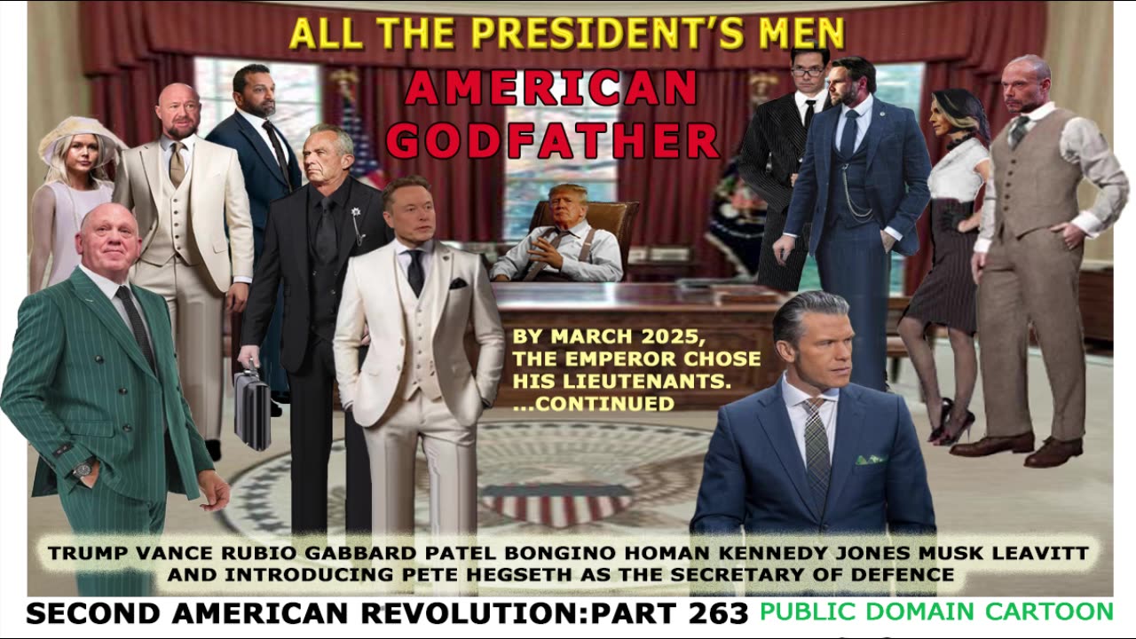 2nd AMERICAN REVOLUTION episode 263 ALL THE EMPEROR'S MEN