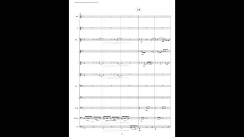 Gabriel Fauré – Barcarolle 12, Op. 105, No. 2 (Brass Nonet + Piccolo & Flute)