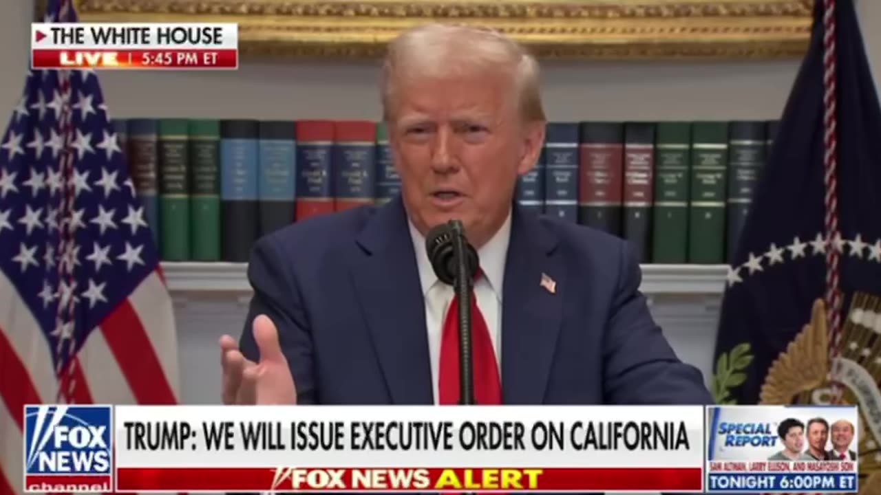 Trump on California: They’re Stupid or There’s Something Else Going On