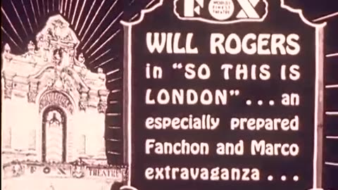 Fox Theatre 1st Anniversary: 1930