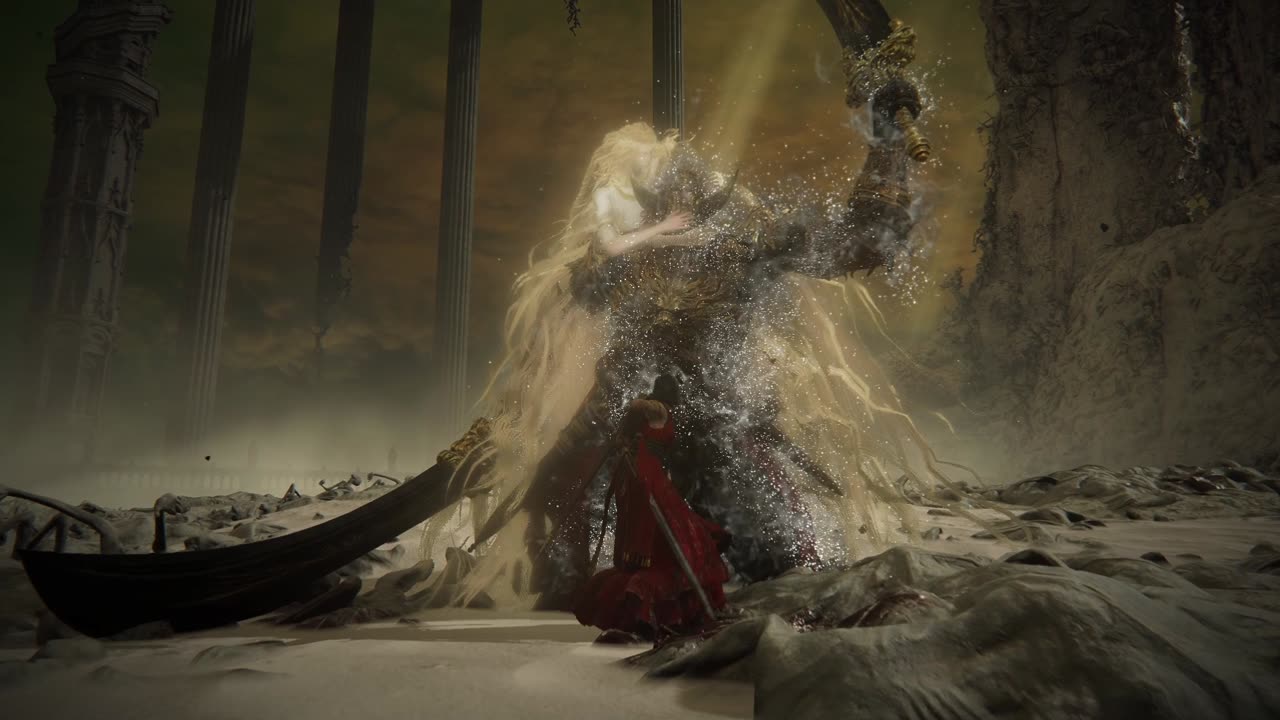 Consort Radahn fight scene Elden Ring (Carian Combo Warriors)