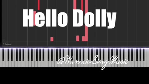 Hello Dolly Piano