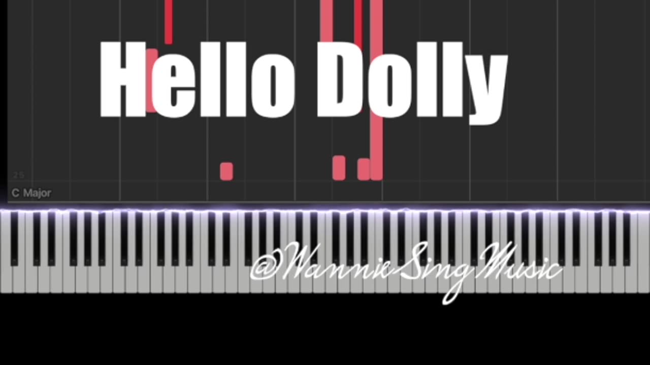 Hello Dolly Piano