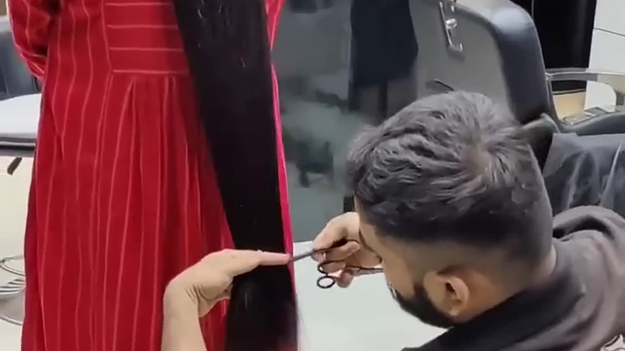 wait for end 😱😱😱😱😱😱😱🔚 hair #haircut #logehair #classichaircut #logehair #hairsalon