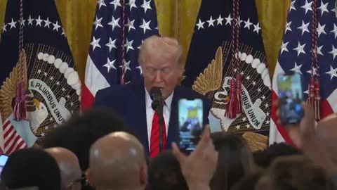 President Trump announces that the National Garden of American Heroes