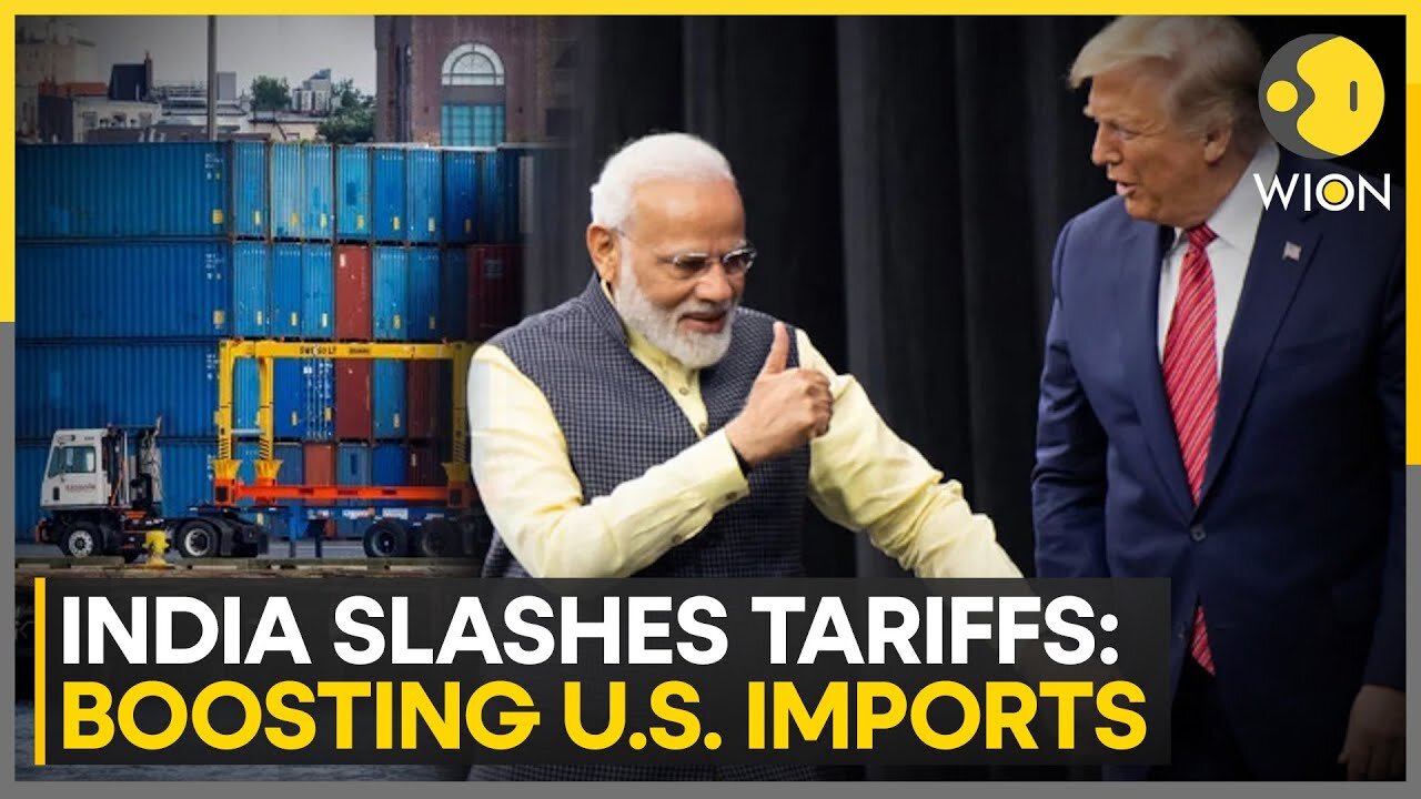 India Cuts Tariffs On Key Imports In Possible 'Homage' To Trump’s Trade Policies | WION News