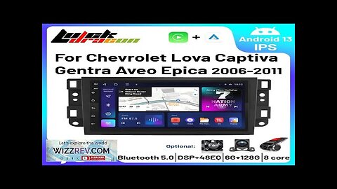 Android 13 Car Radio Carplay For Chevrolet Lova Captiva Gentra Aveo Epica Review