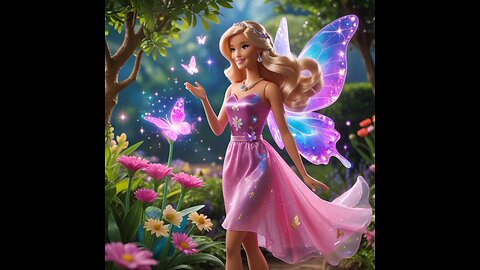 Barbie and the Magical Butterfly: A Heartwarming Adventure in the Flower Realm