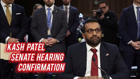 Kash Patel Senate Confirmation Hearing | LIVE REPLAY Watch-Party | YNN