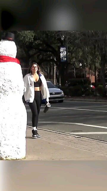 She Blames the Snowman, But Maybe She Should Blame Herself?