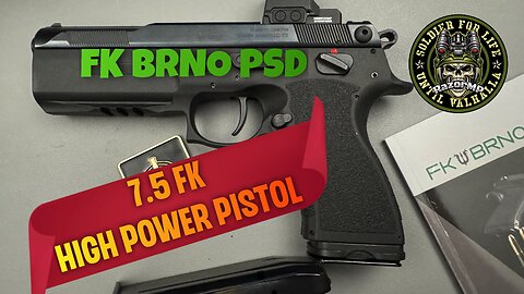 FK BRNO PSD 7.5 FK High Powered Pistol