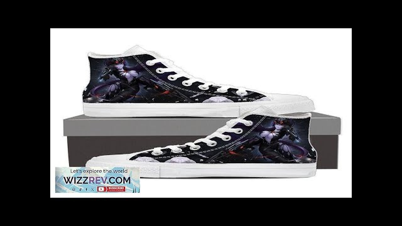 Overwatch Widowmaker Sexy Gunner Canvas High-Top Sneakers Review