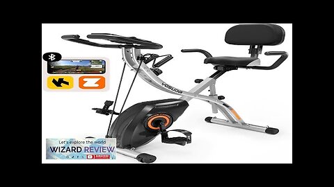 YOSUDA Folding Exercise Bike Foldable Stationary Bike for Home Gym Workout Review