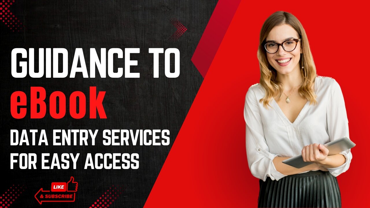 Guidance to eBook Data Entry Services for Easy Access