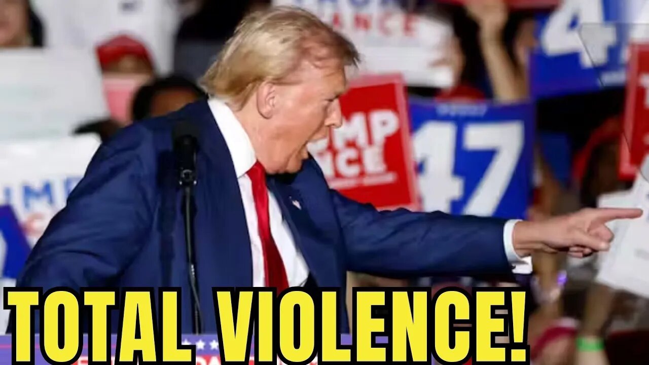 Trump Event ENDS IN HORRIBLE VIOLENCE: "OH MY GOD!"