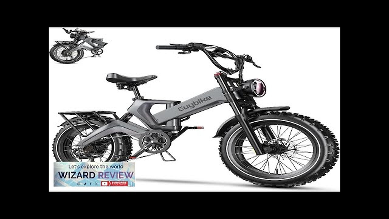 Electric Bike for Adults with Peak 2000W Brushless Motor100Miles & 35MPH All-Terrain Review