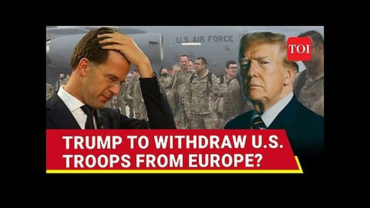 '20,000 U.S. Troops To Leave Europe'- Trump's Biggest Military Action Plan Spooks NATO Allies