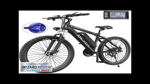 ANCHEER Electric Bike for Adults with 500W Motor Peak 750W 48V 499Wh Ebike Review