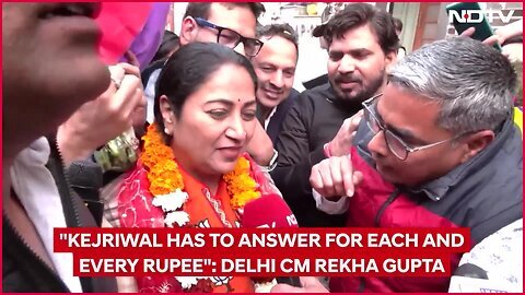 Rekha Gupta On Kejriwal _ Delhi CM Rekha Gupta On Corruption Charges Against Kejriwal