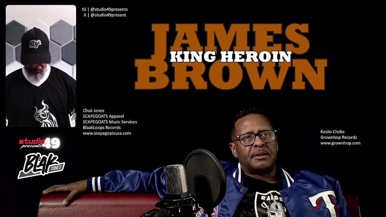 BlaakTones TV | James Brown and his sacrifice for "King Heroin"