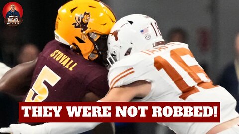 Arizona State WAS NOT ROBBED Due To NON TARGETING CALL In CFP Quarterfinal Vs Texas Longhorns