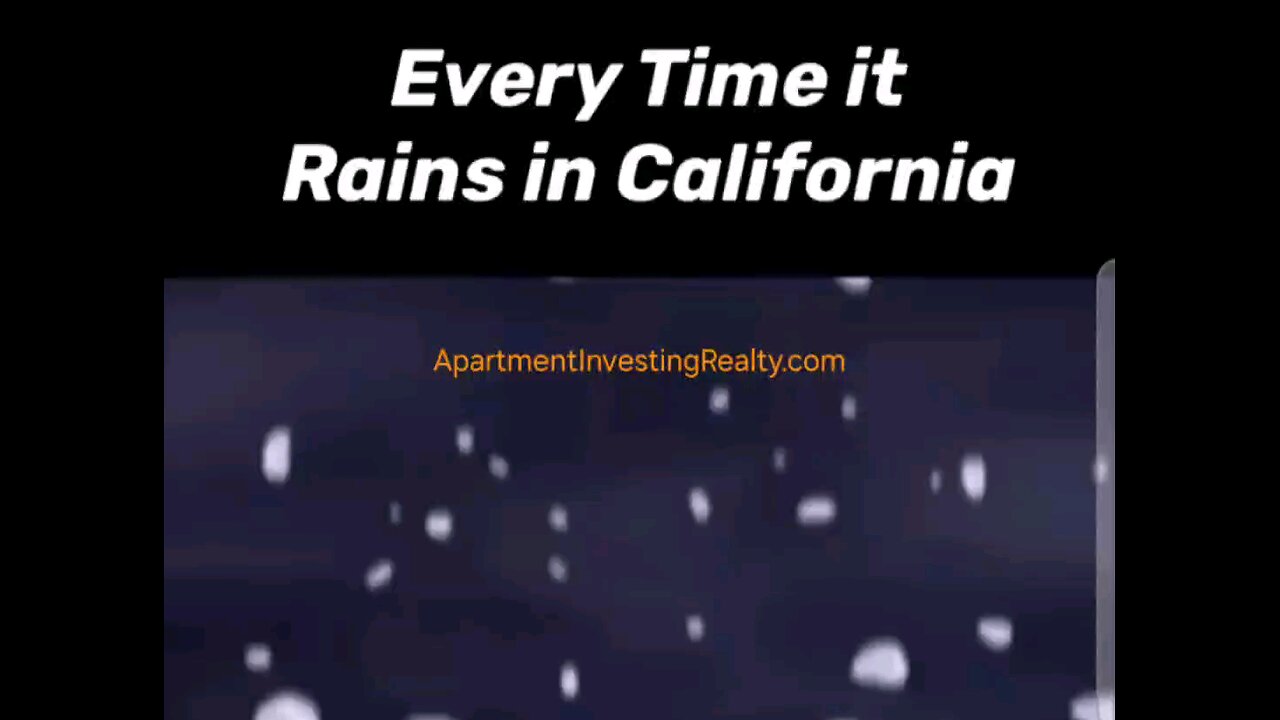 California Rain 🌧