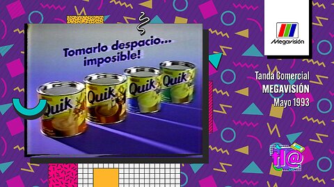 Tanda Comercial Megavisión (Mayo 1993)