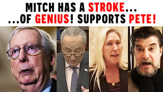 Mitch McConnell Has A STROKE... Of GENIUS! Supports Pete Hegseth - Chuck Schumer TURNS INTO A Bat!