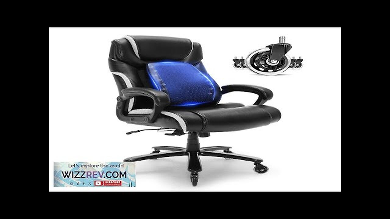 VEVOR Heavy Duty Executive Office Chair with Cutting-edge Adjustable Lumbar Support Review