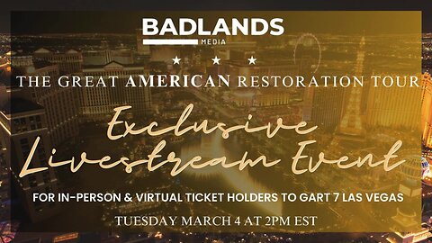 GART 7 Exclusive Livestream - 3/4/25 @ 2pm EST