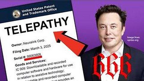 Call: Elon Musk Trademarks 'Telepathy & Telekinesis' For Names Of Future Neuralink Products!