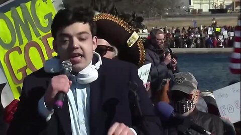 D.C. Anti-Trump Protest Speaker: ‘Give Me Liberty or Give Me Death!’