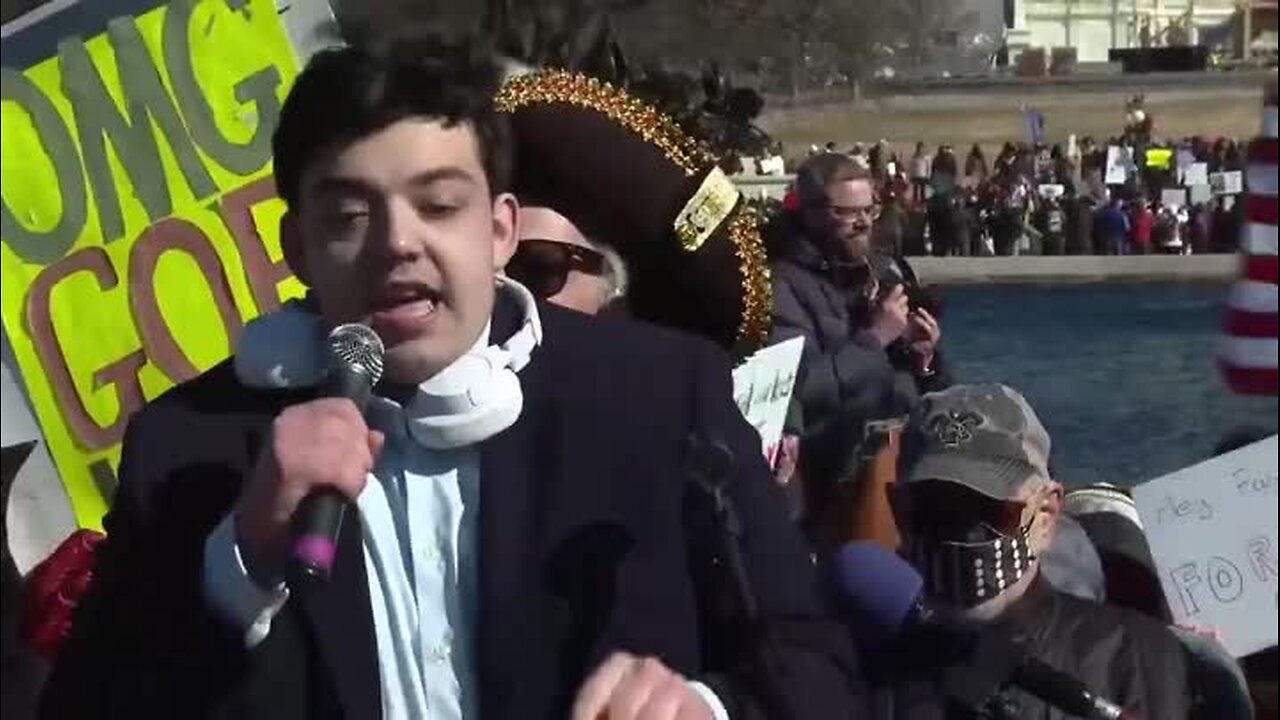 D.C. Anti-Trump Protest Speaker: ‘Give Me Liberty or Give Me Death!’