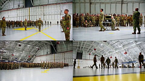 The Presidential Inauguration Security Drill takes place at Joint Base Andrews!